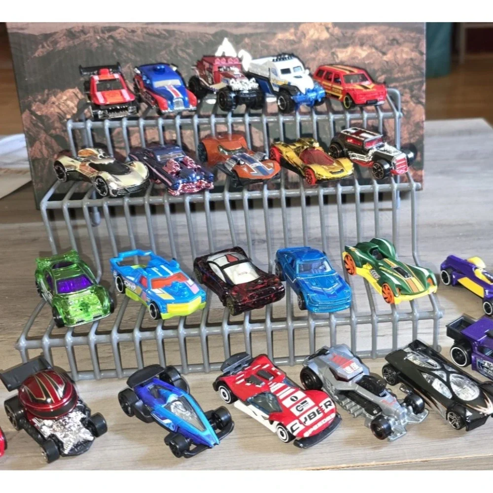 Hot Wheels Hot Rod Race toy Cars‎ Lot of 27 Mattel Customs Loose Racers hw